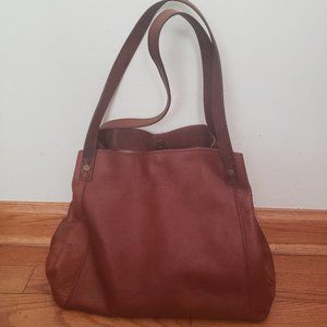 American Leather Company Vintage Hand Crafted Shoulder Bag